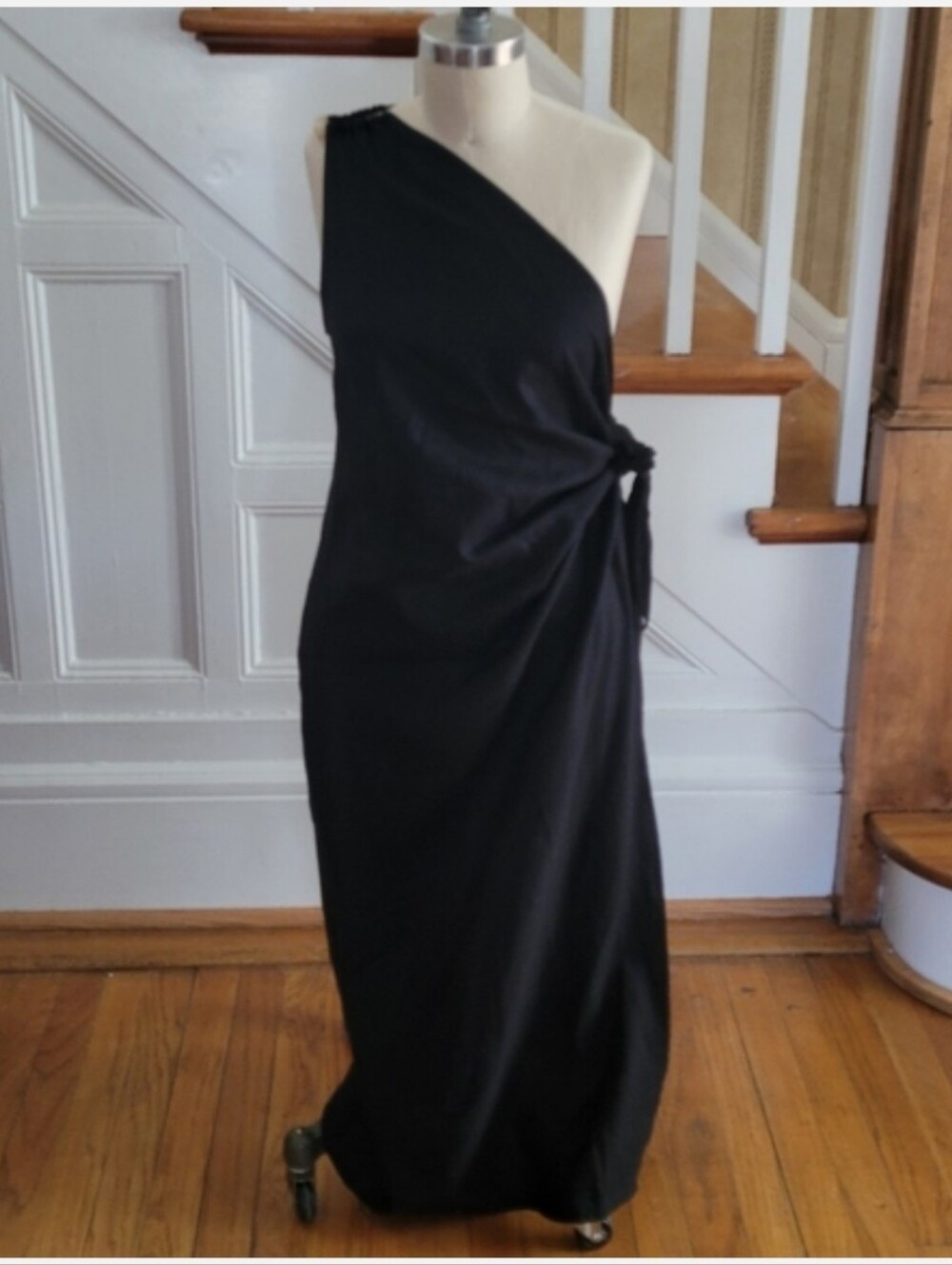 ZARA Black Wrap Dress Size M/L